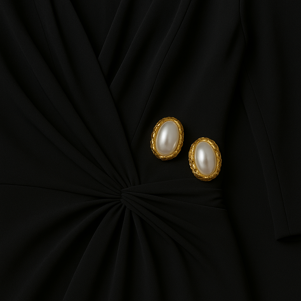 Monika Pearl Studs