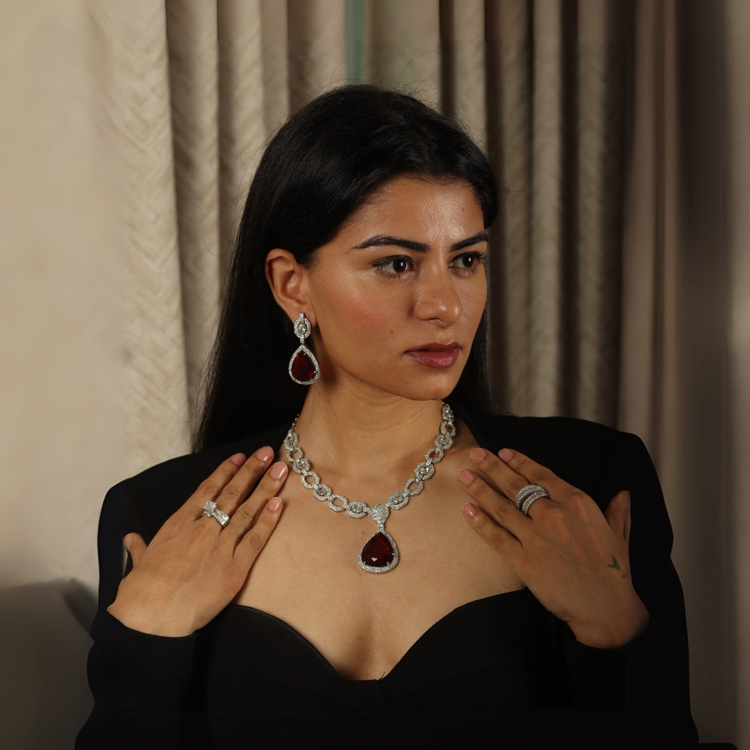 Aleya Set (Necklace + Earrings)