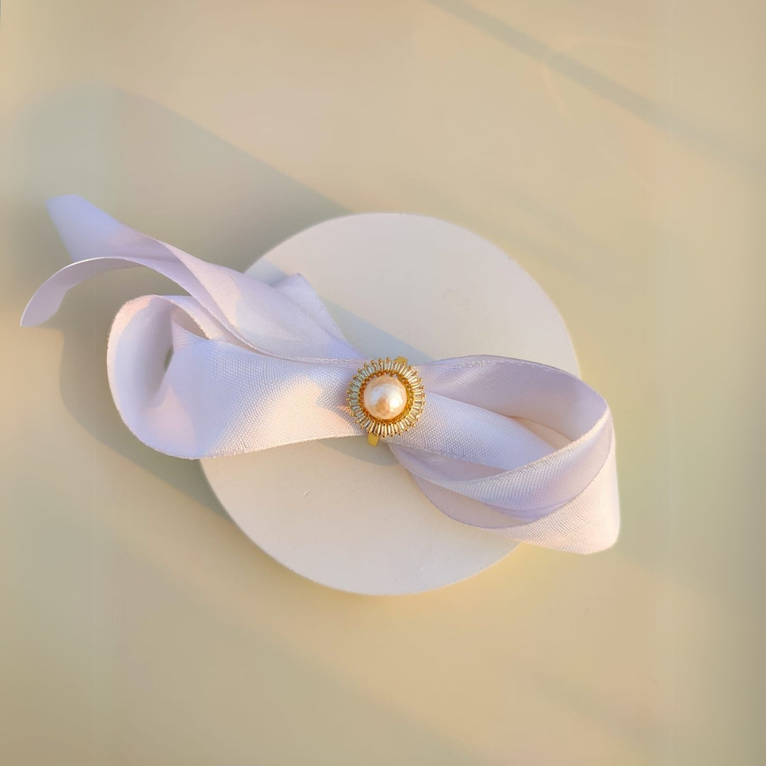 Pearl Cuff Ring