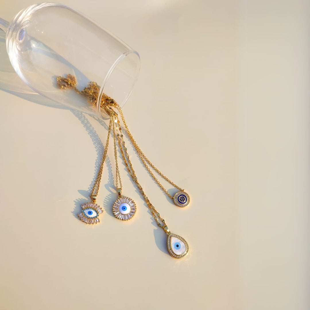 Evil Eye Zircon Necklace