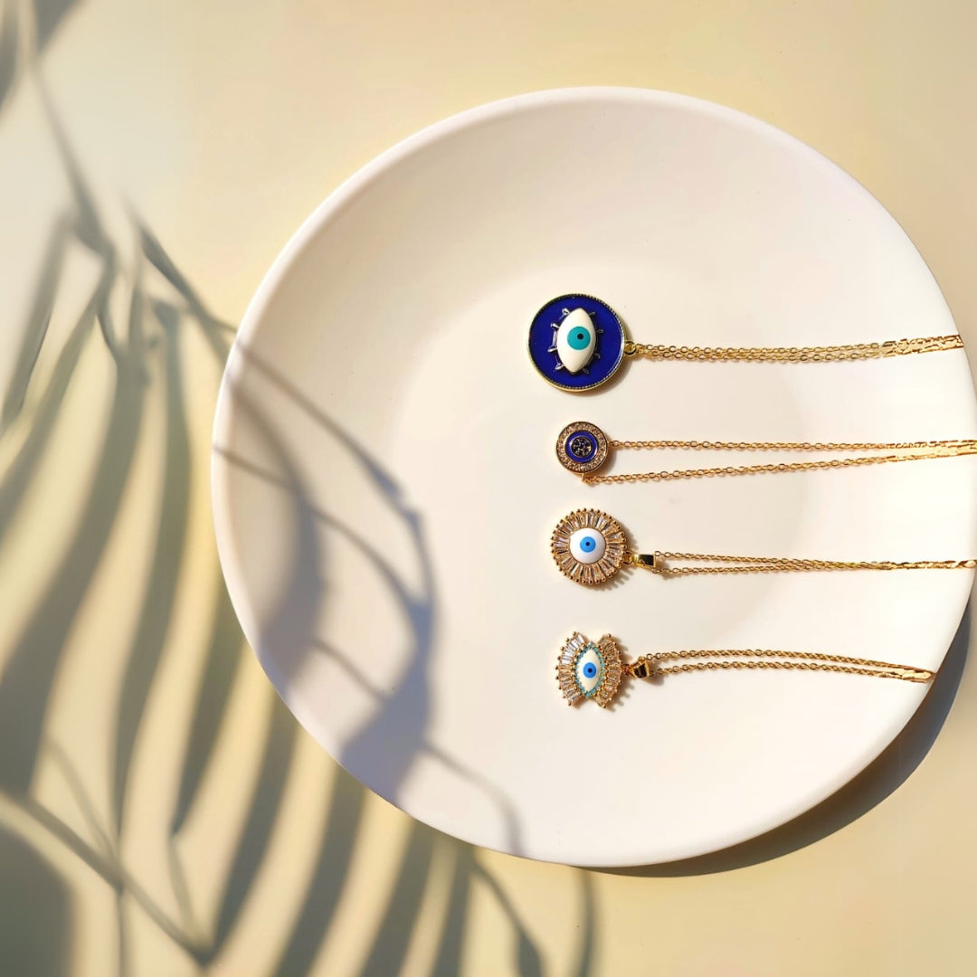 Evil Eye Zircon Necklace