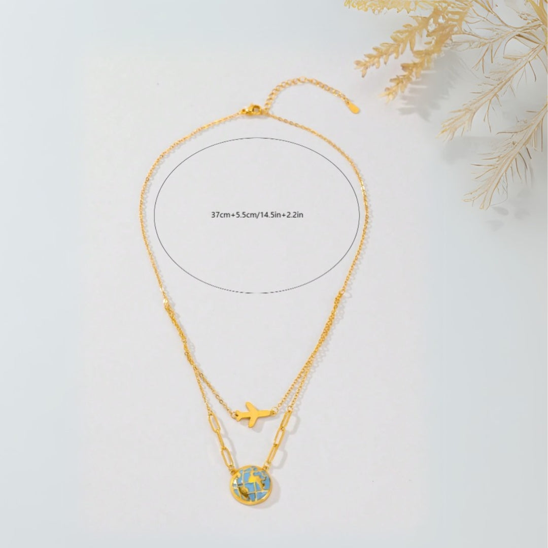 Travel Charms Necklace