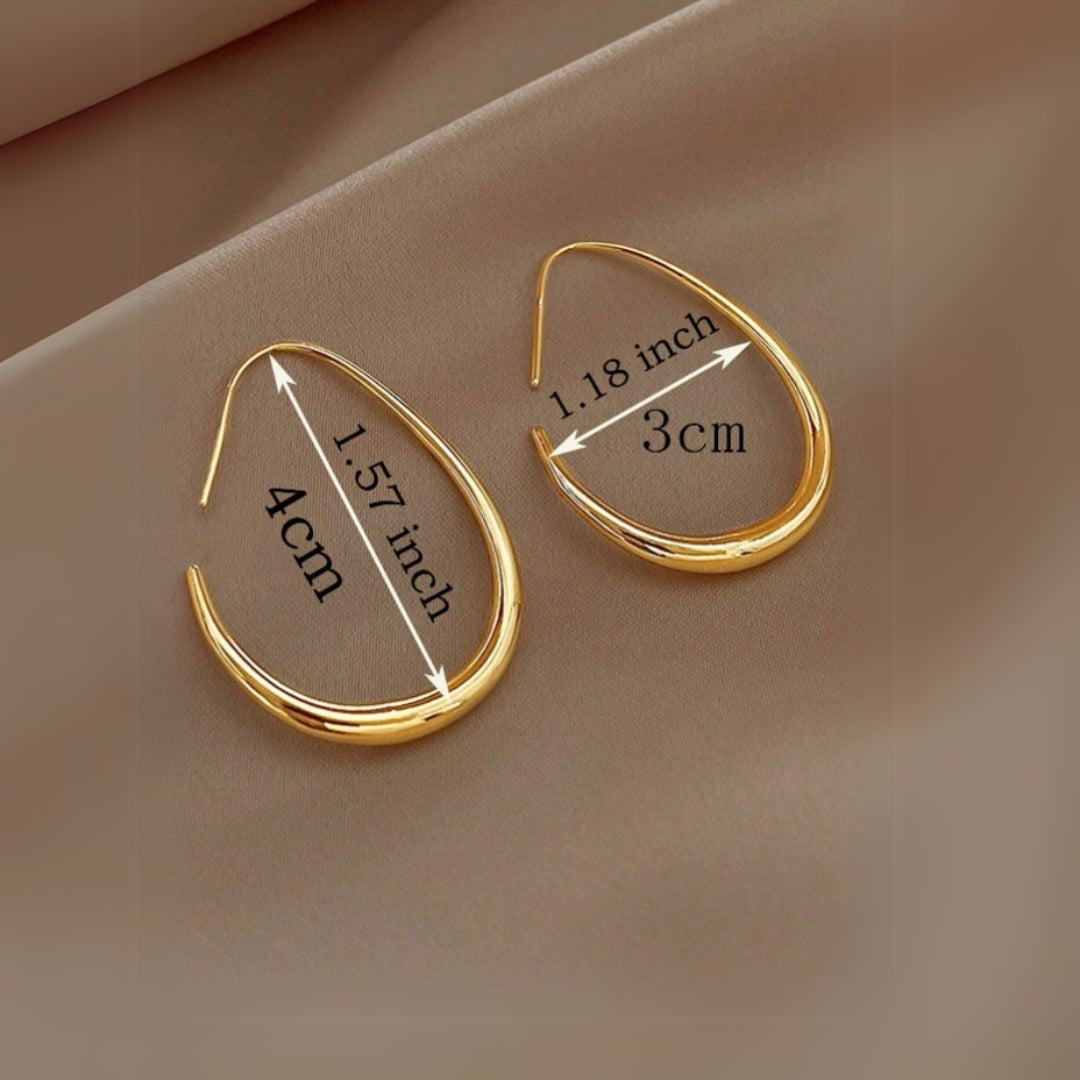 Hina U Shaped Earrings