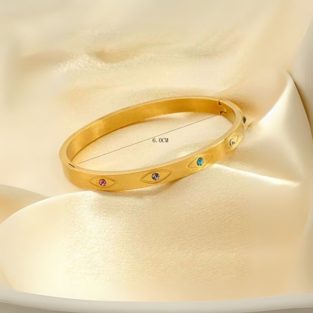 Kinsley Evil Eye Bangle