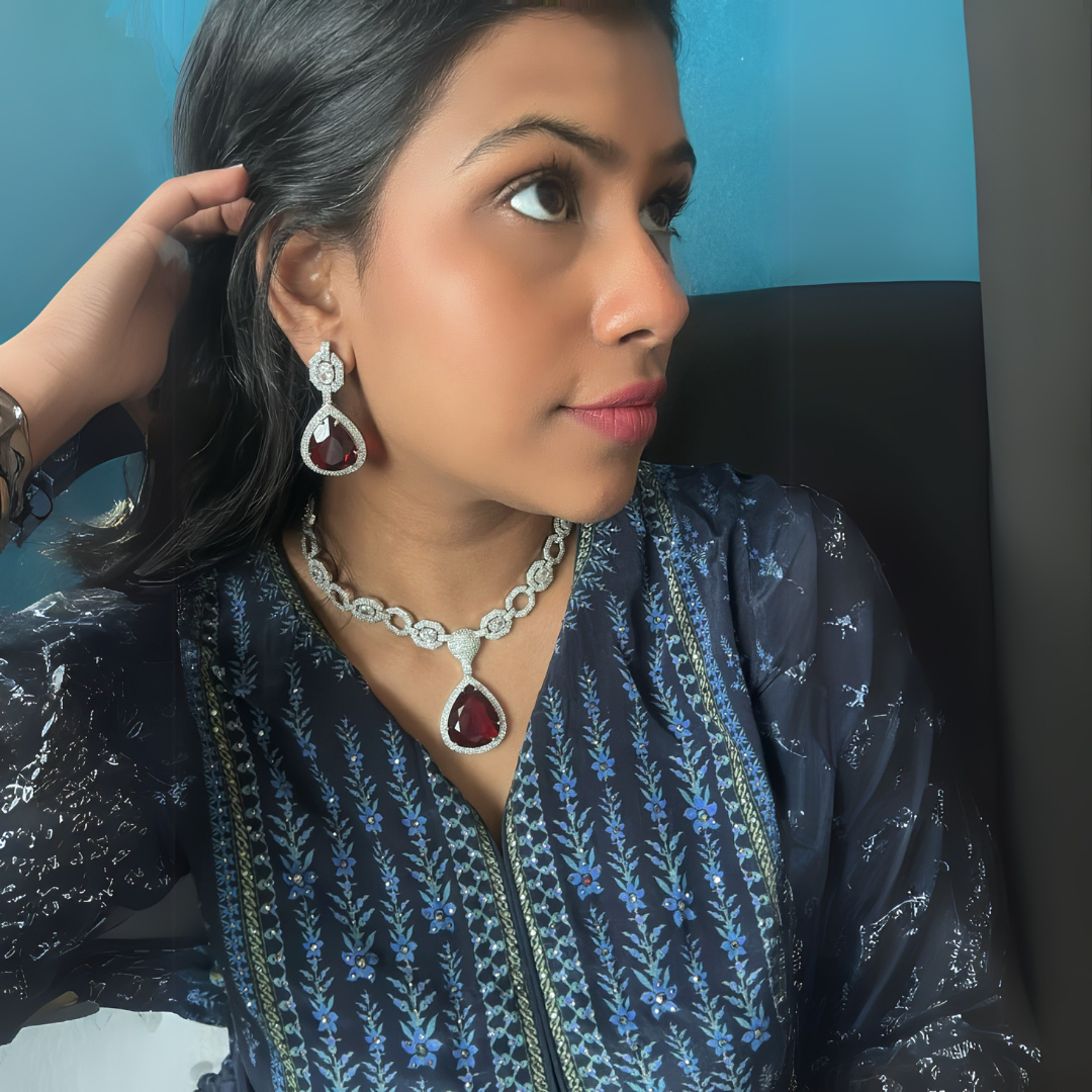 Aleya Set (Necklace + Earrings)