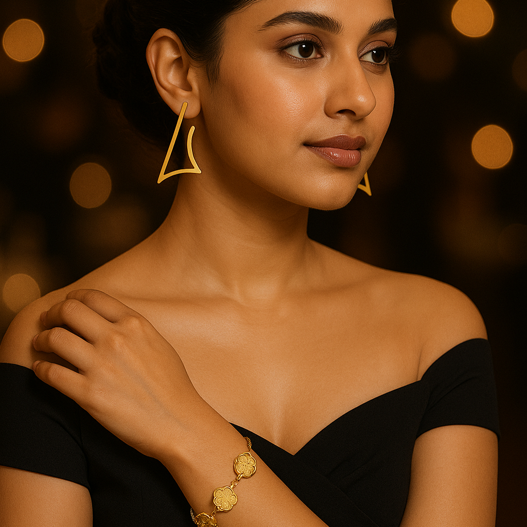 Irregular Geometric Earrings