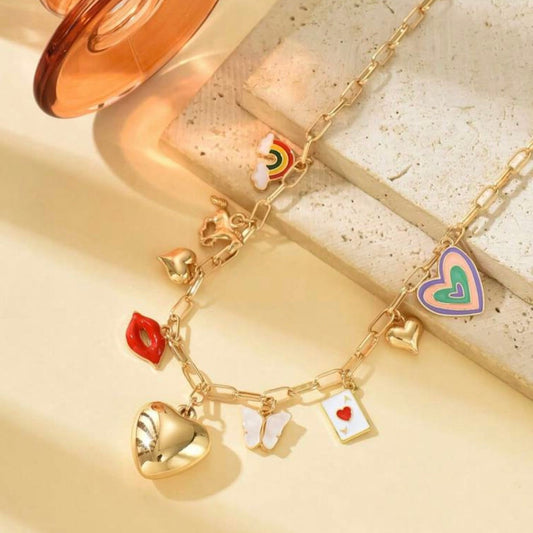 Megan Charms Necklace