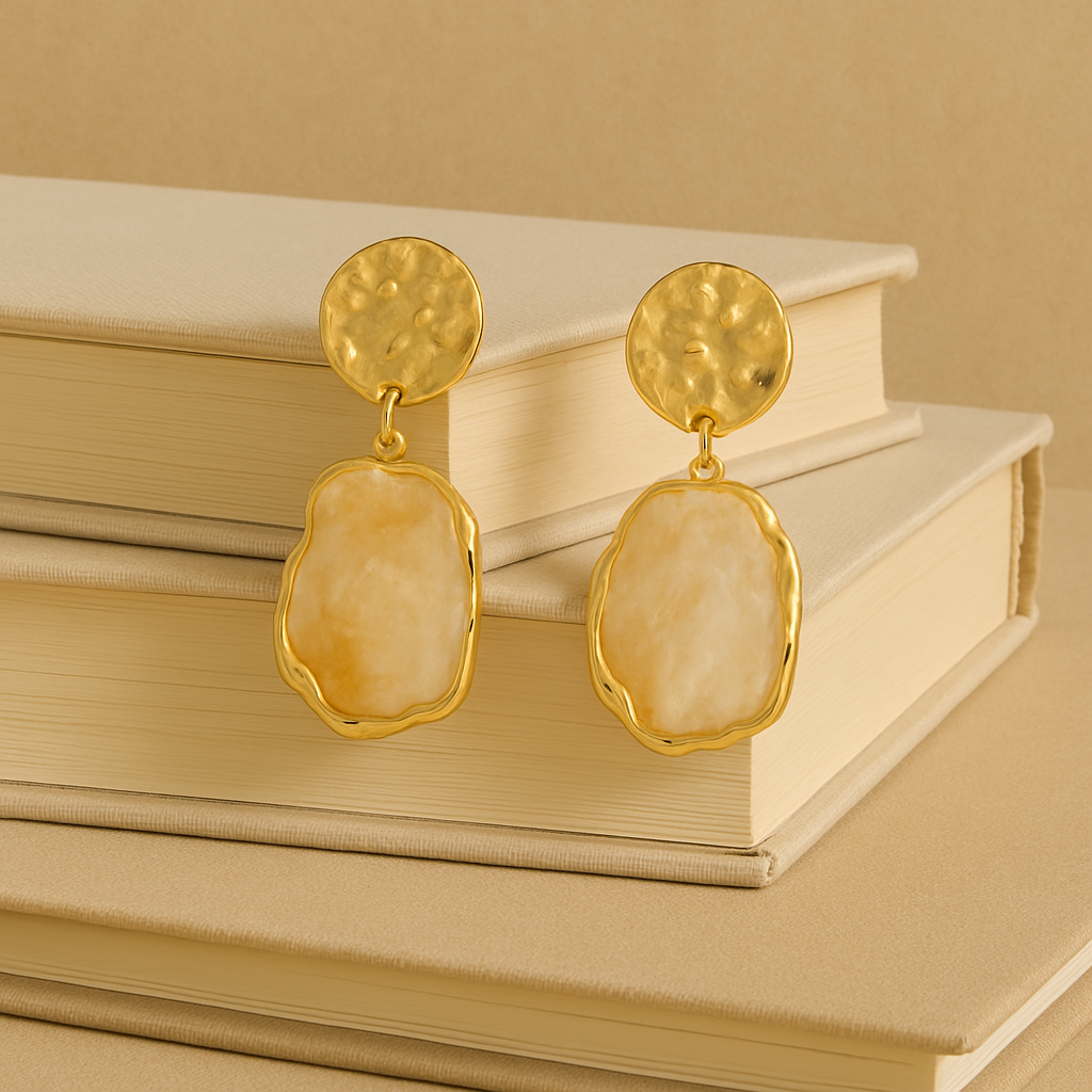 Geometric Drop Earrings