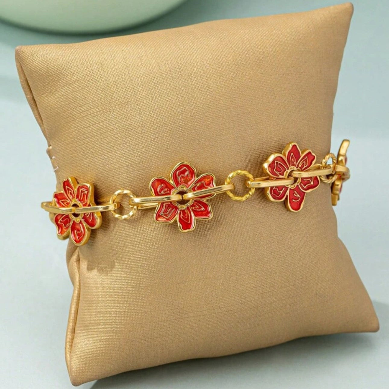 Carved Charms Bracelet
