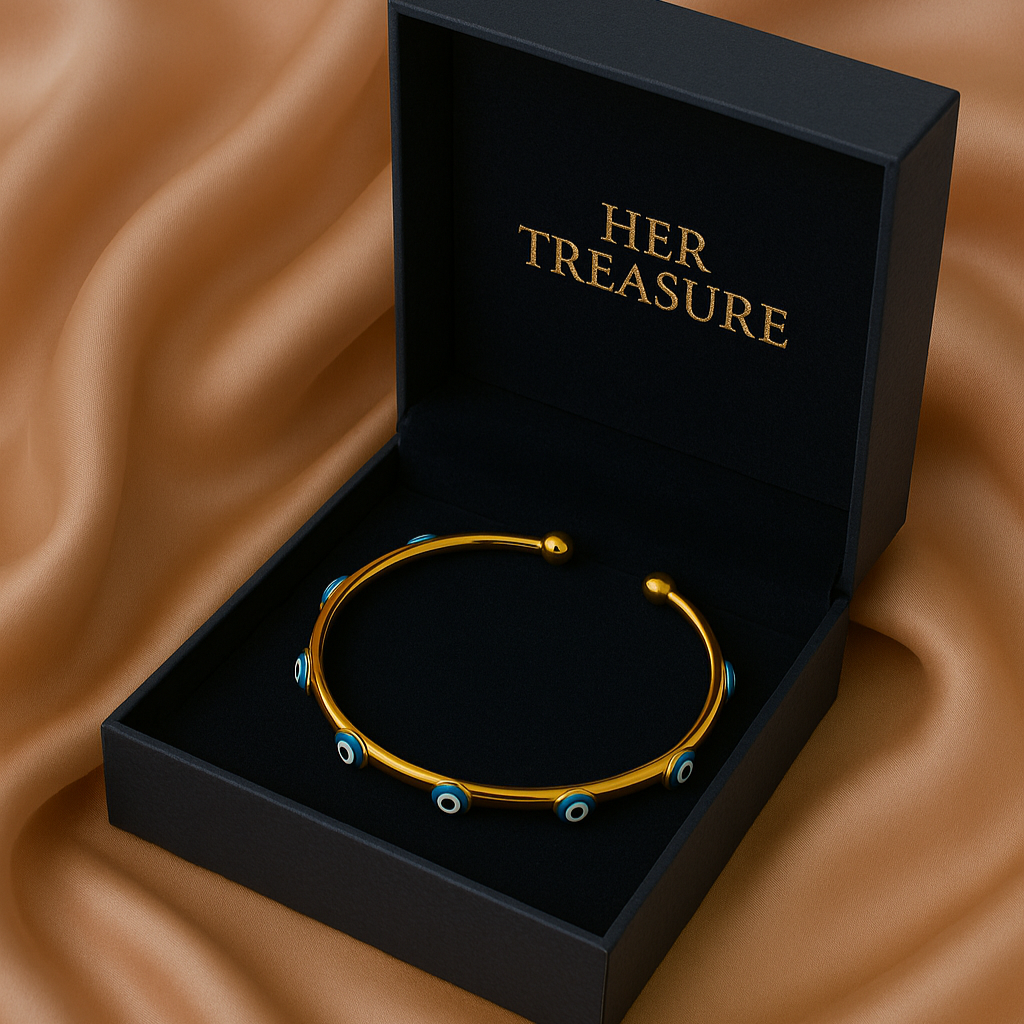 Quinn Evil Eye Bangle