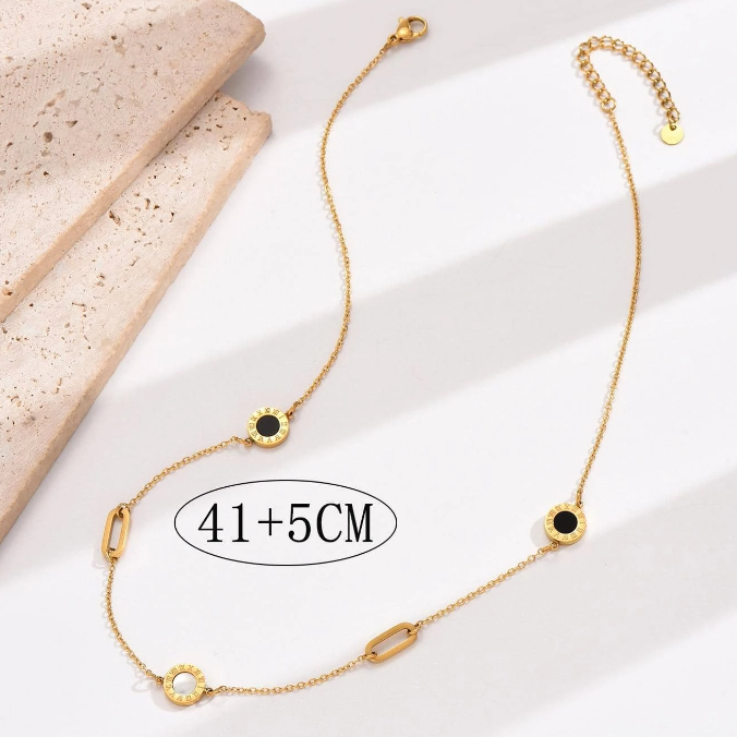 Round Charms Necklace
