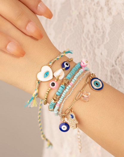 Bohemian Stacked Bracelets