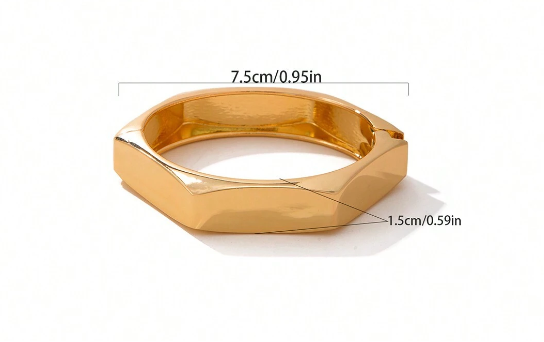 Camille Polygonal Bangle