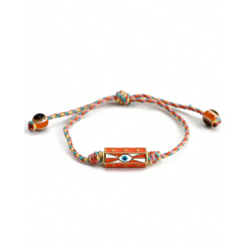 Handwoven Evil Eye Bracelet