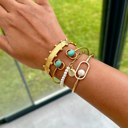 Metallic Minimalist Bangle