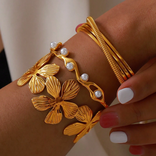 Gold Plated Bangles