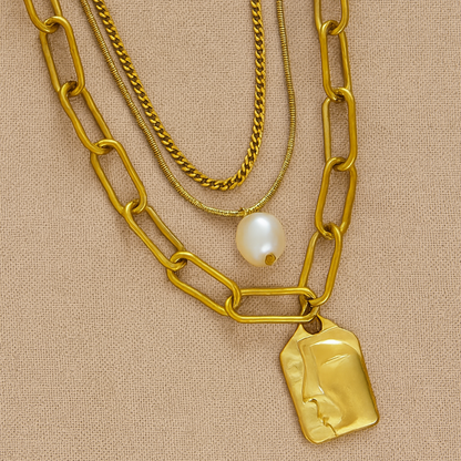 Layered Pendant Necklace