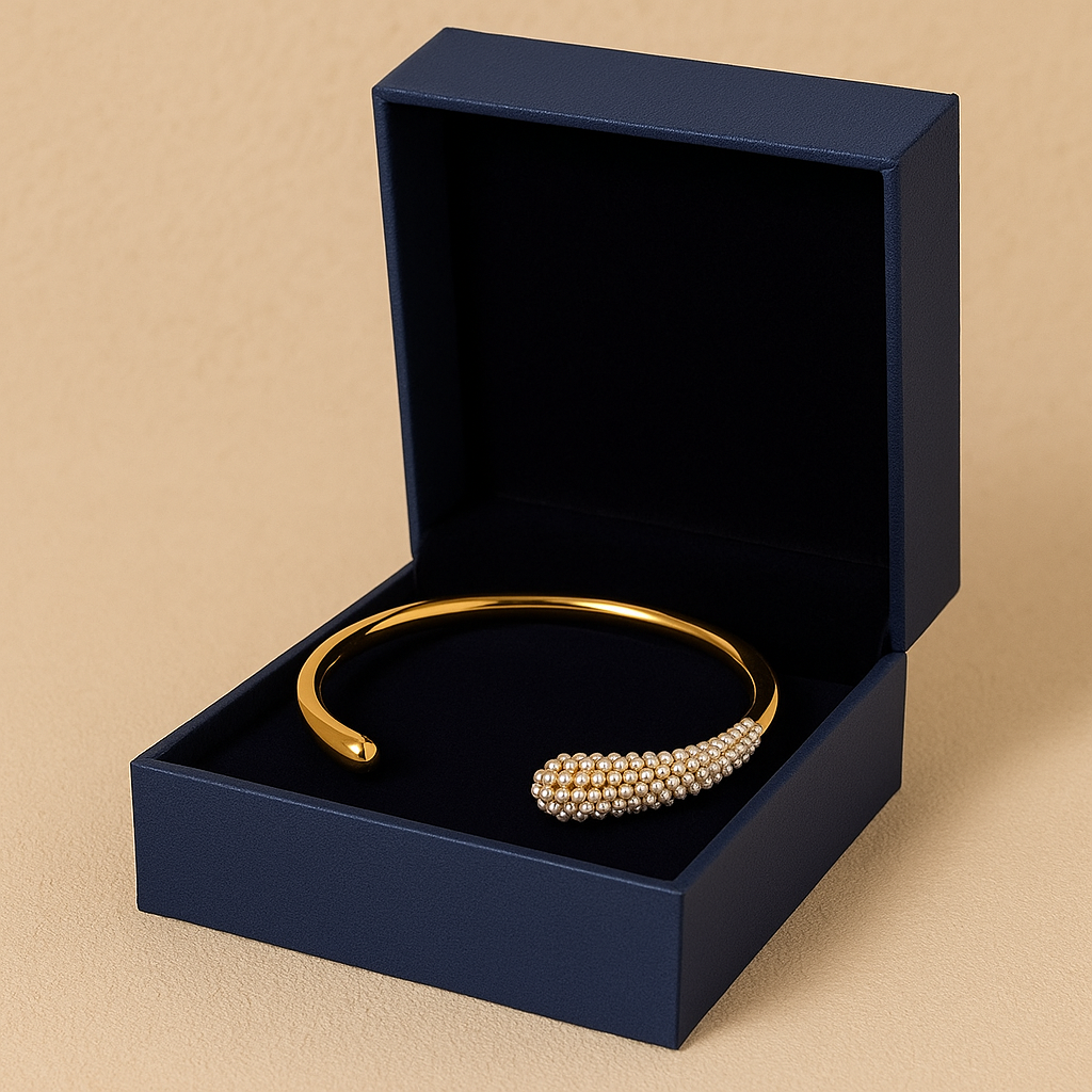 Pearl Cuff Bangle