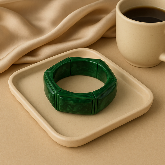 Boho Hexagonal Bangle