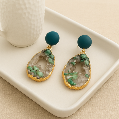 Resin Drop Earrings