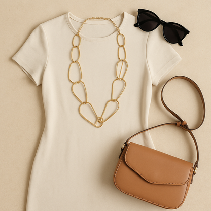 Gia Geometric Necklace