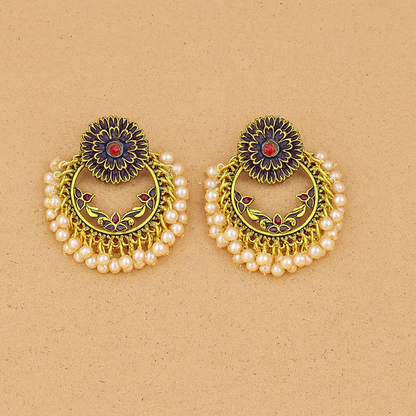 Leena Pearls Chandbalis