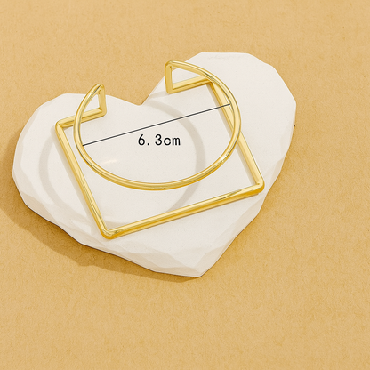 Square Cuff Bangle