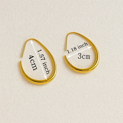Hina U Shaped Earrings