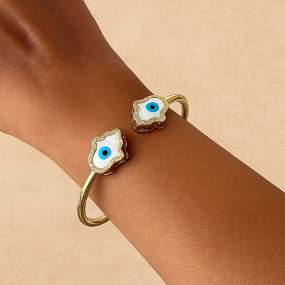 Hamsa Cuff Bangle