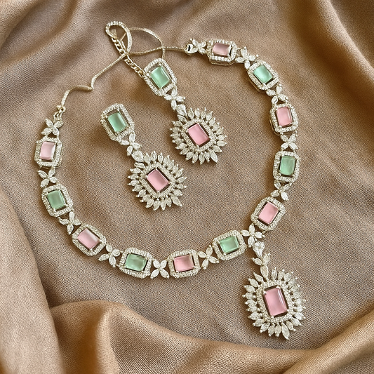 Saanvi Set (Necklace+Earrings)