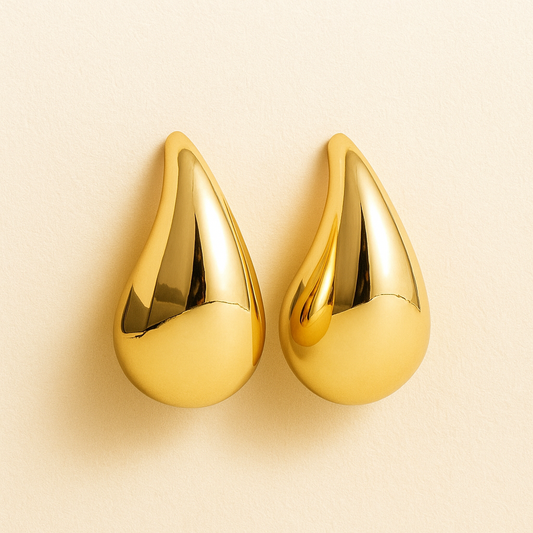 Arabella Oversized Tea Drop Earrings