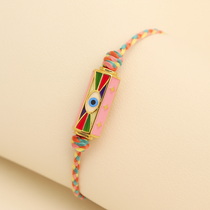 Handwoven Evil Eye Bracelet