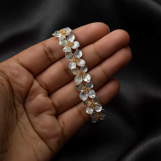 Audrey Flower Bracelet