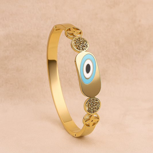 Stylish Evil Eye Bangle
