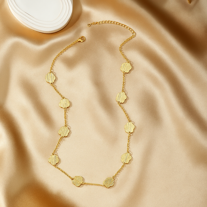 Clover Green Necklace