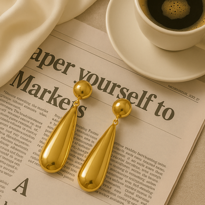 Tea Drop Earrings