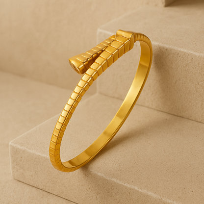 Charlotte Textured Bangle