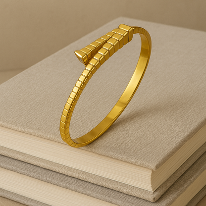 Charlotte Textured Bangle