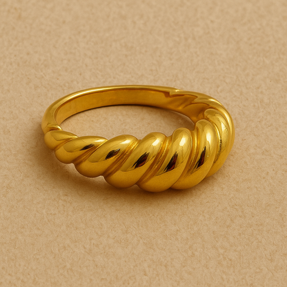 FRENCH STYLE DESIGNER RING Stainless Steel