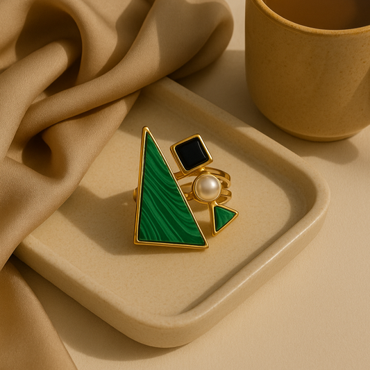 Laila Malachite Ring