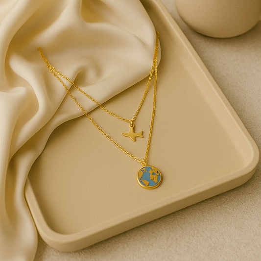 Travel Charms Necklace