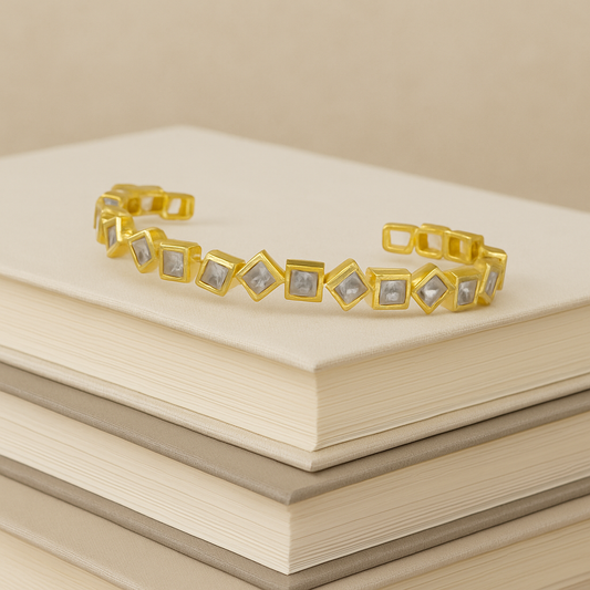 Crystal Cuff Kada