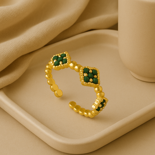 Flower Diamond Ring