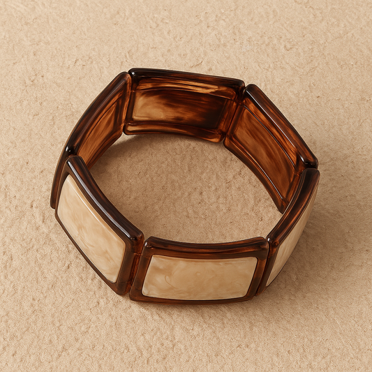 Boho Hexagonal Bangle