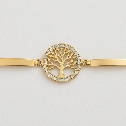 Tree of Life Cuff Bracelet