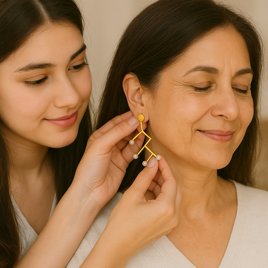 Victoria Pearl Earrings
