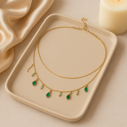 Misu Charms Layered Necklace