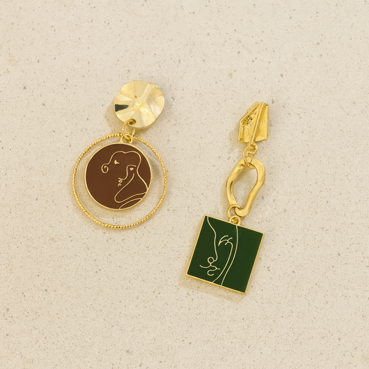 Asymmetrical Earrings