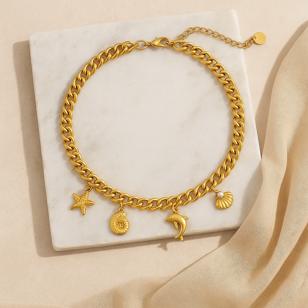 Viola Beach Charms Necklace
