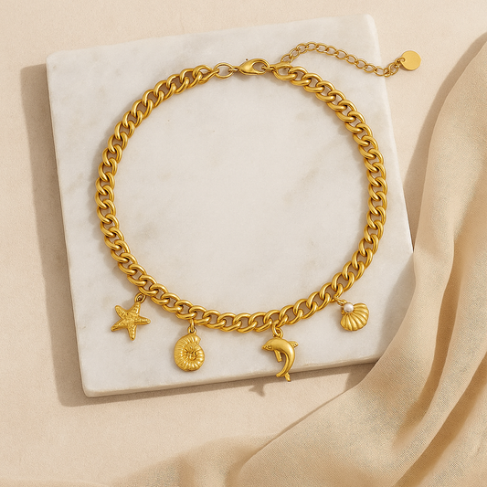 Viola Beach Charms Necklace
